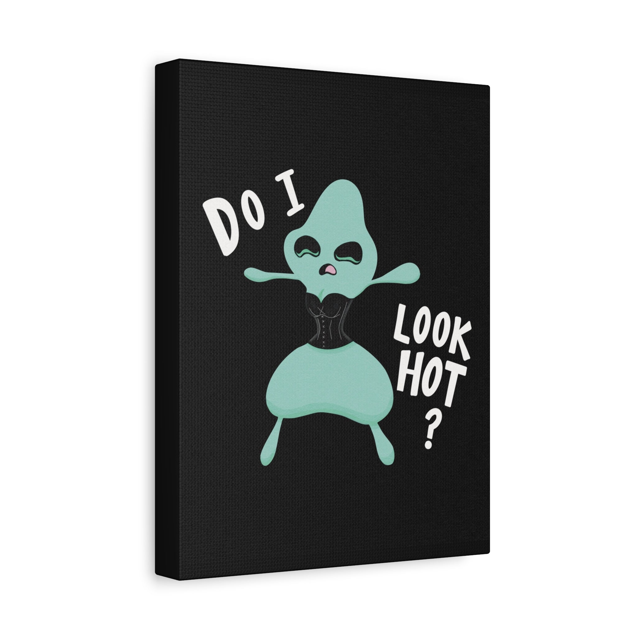 'Do I Look Hot?' Matte Canvas, Stretched, 1.25"